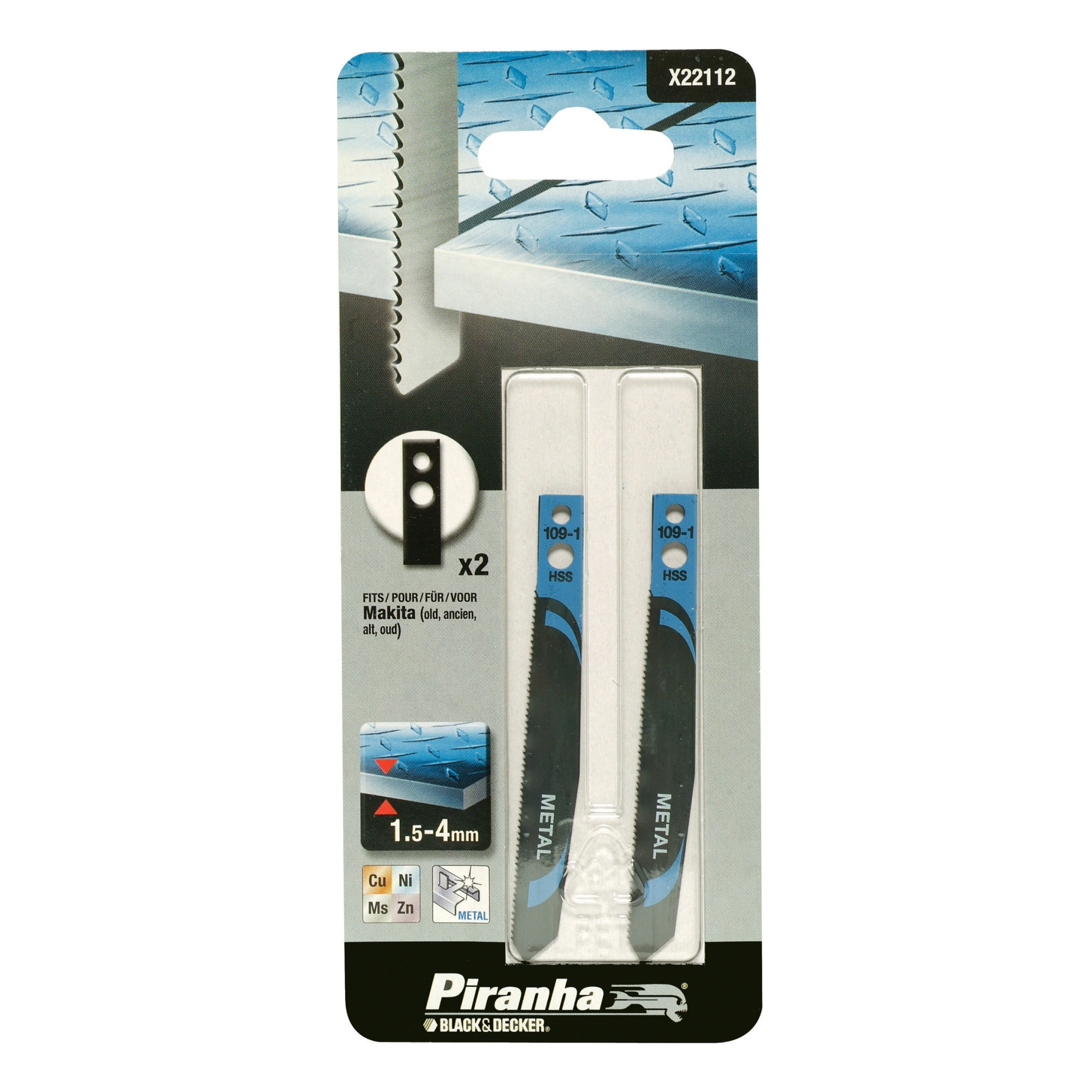 Piranha Decoupeerzaagblad Metaal X22112 piranha kopen in de aanbieding