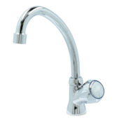 Handson Fonteinkraan Thomas C-uitloop met Draaiknop Chroom