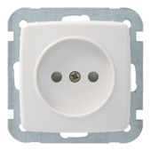 GAMMA K2 Enkel Stopcontact Wit