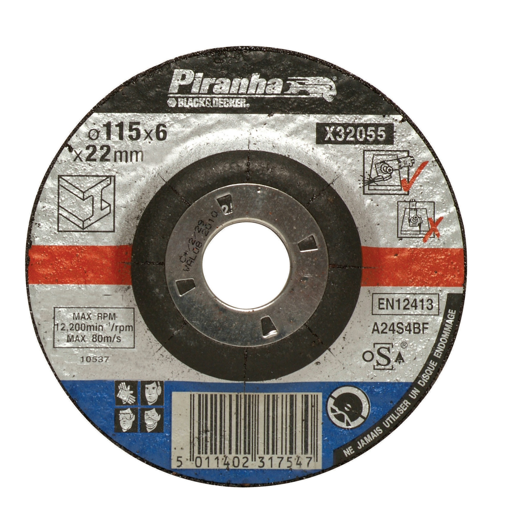 Piranha Afbraamschijf Metaal 6X125 Mm X32055 piranha kopen in de aanbieding