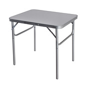Campingtafel inklapbaar grijs 70 x 55 x 65 cm