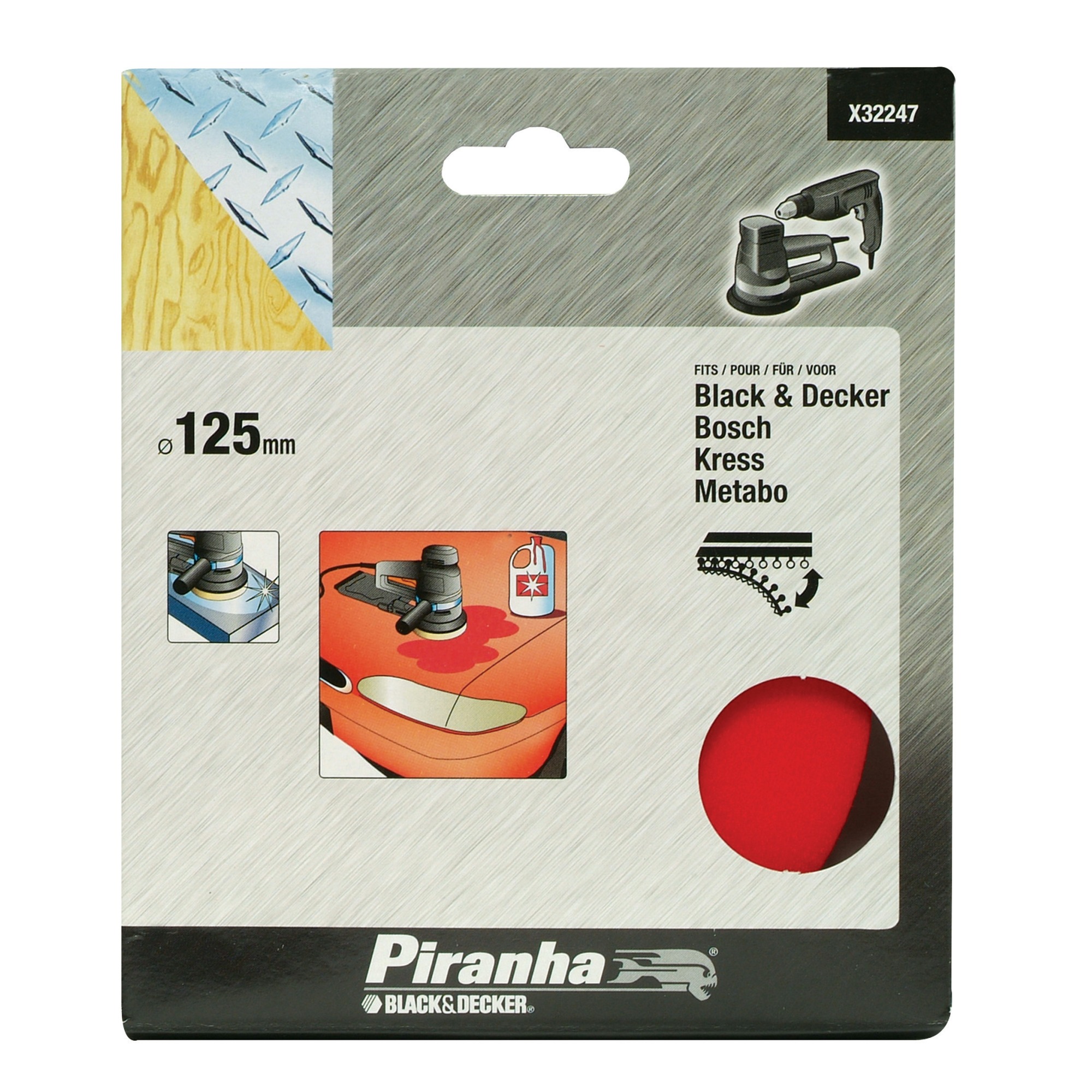 Piranha Polijstschijf 125 Mm X32247 piranha kopen in de aanbieding