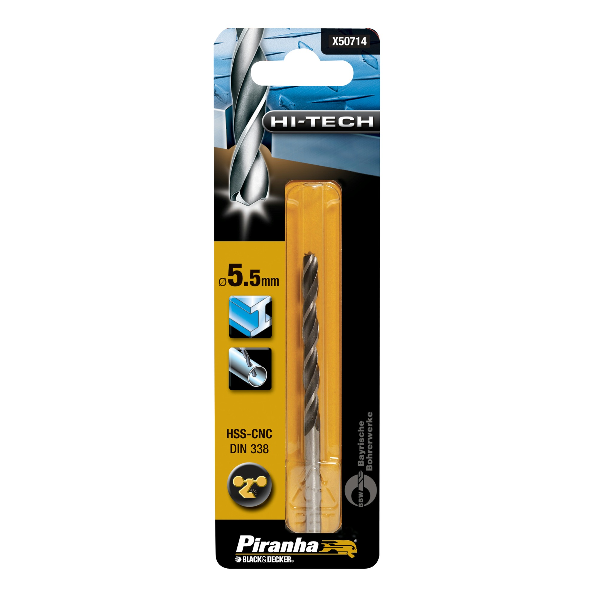 Piranha Hi Tech Metaalboor 55 Mm X50714 piranha kopen in de aanbieding