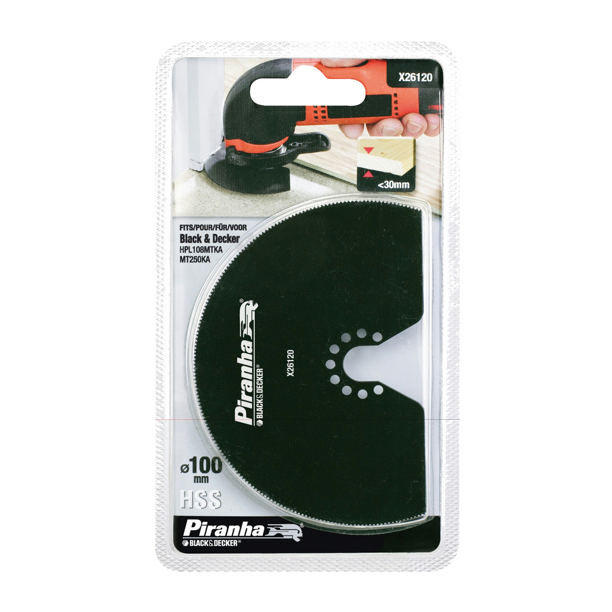 Piranha Segmentzaagblad Houtkunstof 100 Mm X26120 piranha kopen in de aanbieding