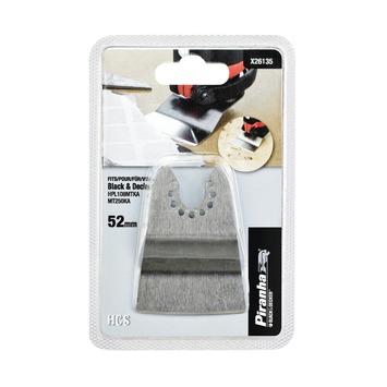 Piranha schaafijzer HCS stug 52x26 mm X26135