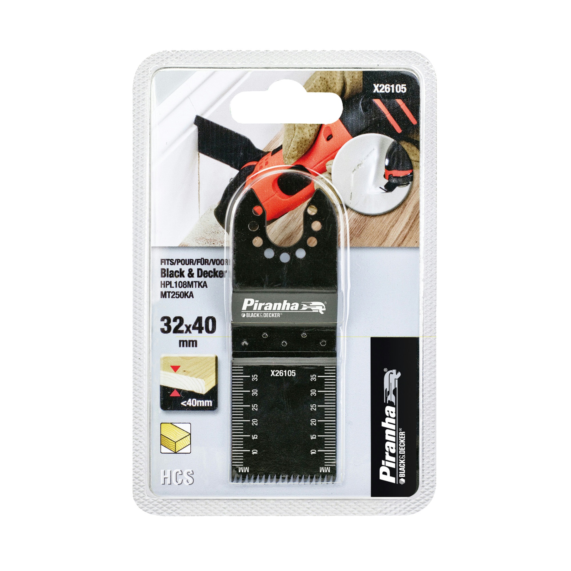 Piranha Invalzaagblad Hcs 32X40 Mm X26105 piranha kopen in de aanbieding