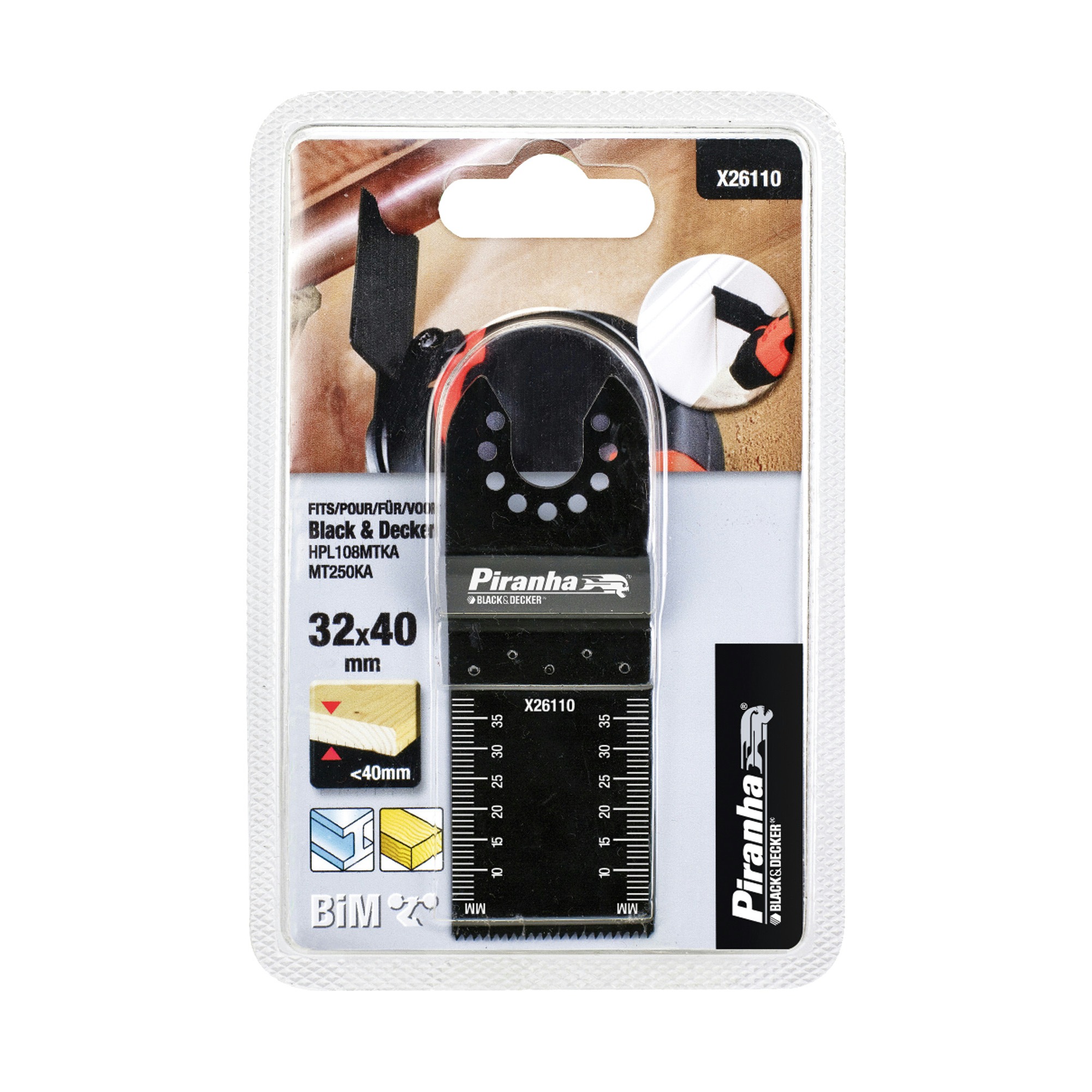 Piranha Invalzaagblad Bim 32X40 Mm X26110 piranha kopen in de aanbieding