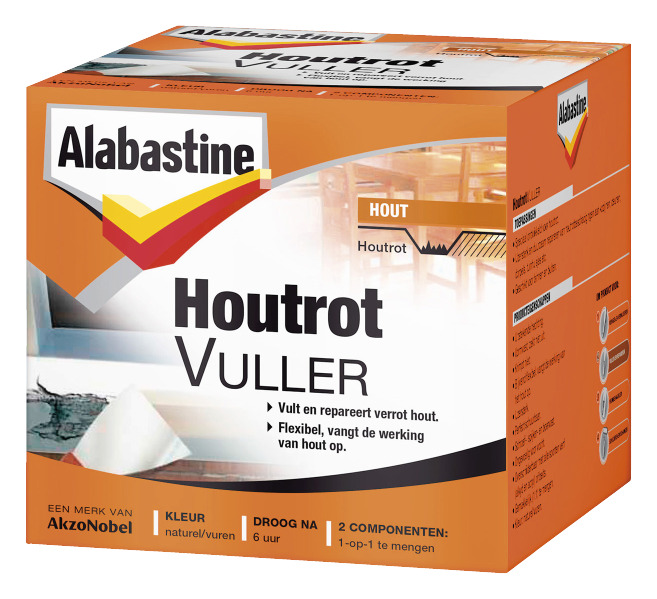 Alabastine Houtrotvuller 1 Kg alabastine kopen in de aanbieding