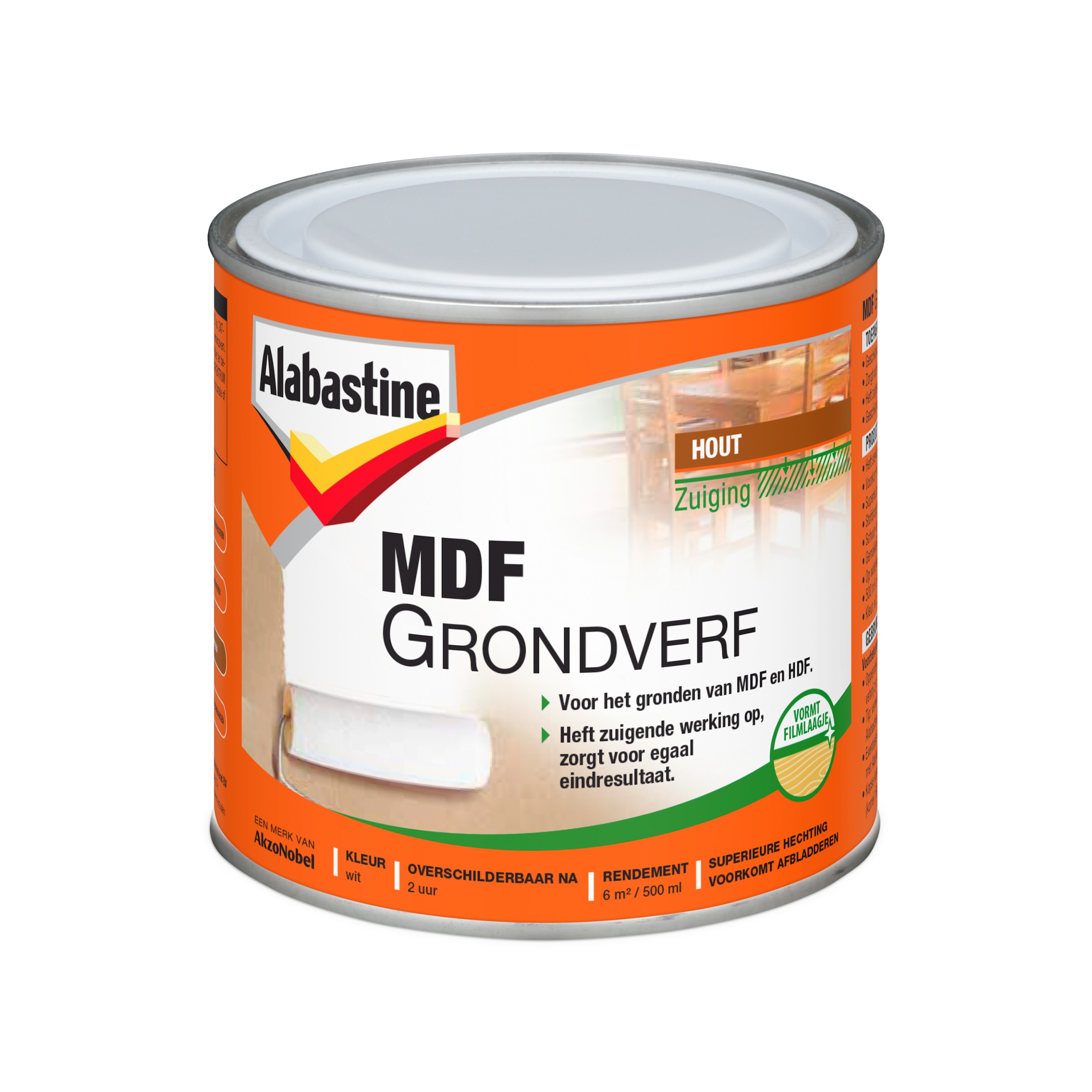 Alabastine Mdf Grondverf 500 Ml alabastine kopen in de aanbieding