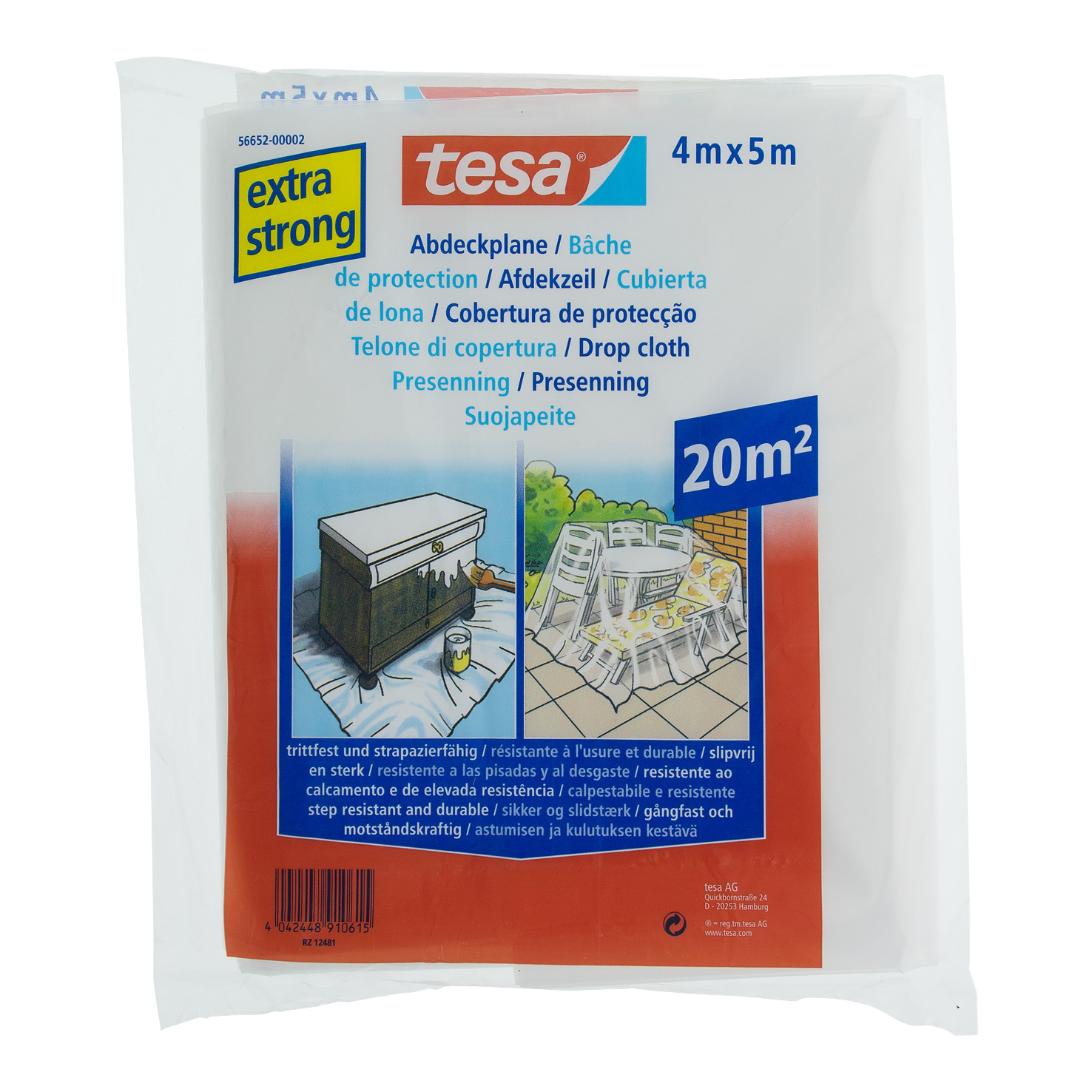 Tesa Afdekfolie Extra Strong 4 Meter tesa kopen in de aanbieding