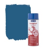 GAMMA spuitlak hoogglans helder blauw 400 ml