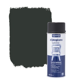 GAMMA spuitlak zijdeglans zwart 400 ml