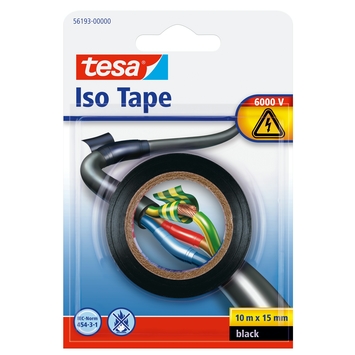 wazig metaal Paar GAMMA | Tesa elektrische isolatietape 15 mm 10 meter zwart kopen? | tape -band