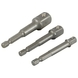 GAMMA adapterset voor boormachine 1/4 inch, 3/8 inch, 1/2 inch 6.3 mm, 10 mm en 12.7 mm