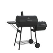 Gamma Jamestown rookbarbecue Jamestown metaal zwart 118x56x132Â cm 3Â branders aanbieding