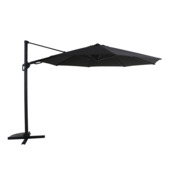 Gamma Zweefparasol Menorca Antraciet Ã340 cm aanbieding