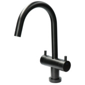 Atlantic keukenkraan Adrian 2-knops Zwart 