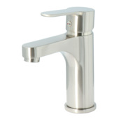 Atlantic wastafelkraan Parker met hendel RVS