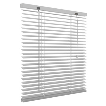 Weggegooid Soeverein Octrooi GAMMA | GAMMA horizontale jaloezie aluminium 25 mm 201 wit 120x130 cm  kopen? 