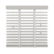 GAMMA horizontale jaloezie hout 50 mm (944) wit 60x130 cm