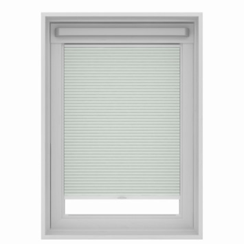 GAMMA dakraam plissé verduisterend 7100 wit 94x160 cm