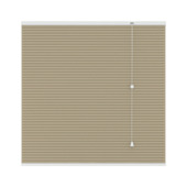 GAMMA dubbel plisségordijn top down verduisterend zand (6021) 60x220 cm (bxh)
