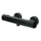 Absolut thermostatische douchekraan Absi Zwart 15cm