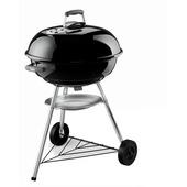 Weber Compact Kettle houtskool bbq metaal zwart ø 57 cm