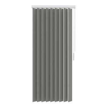 GAMMA stoffen lamelset 89 mm grijs (5750) 150x260 cm (bxh)