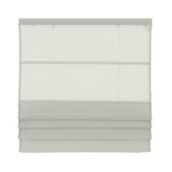 GAMMA vouwgordijn standaard met baleinen lichtdoorlatend 2100 wit 180x180 cm