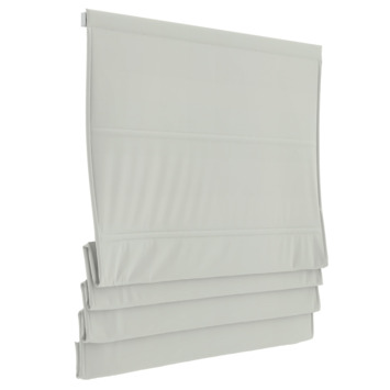 GAMMA vouwgordijn standaard met baleinen verduisterend 2203 wit 160x180 cm