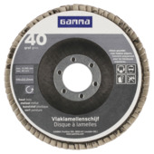 GAMMA lamellenschijf   115mm k40