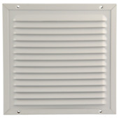 Renson Opbouw Schoepenrooster 200 x 200 mm Wit