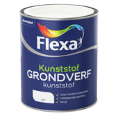 Flexa grondverf kunststof acryl wit 750 ml