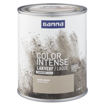 autobiografie banjo Atletisch GAMMA | GAMMA color intense binnenlak zijdeglans 750 ml pampa bruin kopen?  | binnenlak