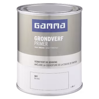GAMMA grondverf wit 750 ml