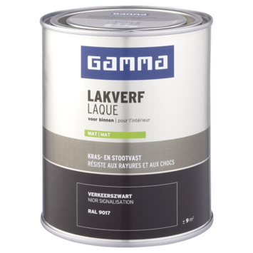 cilinder Verslaafd Ik geloof GAMMA | GAMMA binnenlak mat 750 ml verkeerszwart kopen? | binnenlak