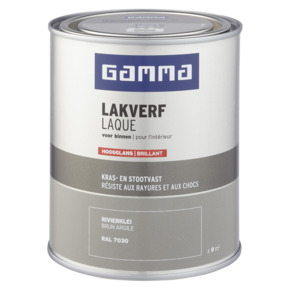 GAMMA binnenlak hoogglans 750 ml rivierklei