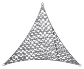 Livin' outdoor camouflagenet driehoek antraciet 360 x 360 cm