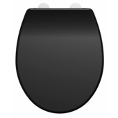 Allibert Dolceo WC-bril Duroplast zwart mat