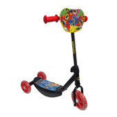 Kinderstep 3-wiel Batman zwart rood