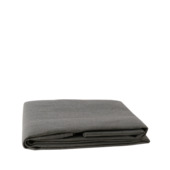 Balkonscherm doek polyester grijs ca. 90 x 500 cm