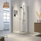 Sealskin douchecabine Hooked hoekinstap 100x100x200cm hoogglans aluminium