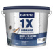 GAMMA latex 1x dekkend muur & plafond RAL 9001 crème wit 10 liter