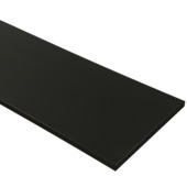 Meubelpaneel ABS zwart 120x40 cm 18 mm
