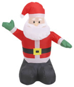 Kerstman opblaasbaar 102 x 48 x 80 cm