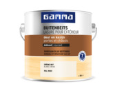 GAMMA buitenbeits deur & kozijn dekkend RAL 9001 crème wit 2,5 liter