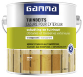 GAMMA tuinbeits schutting & tuinhout transparant bruin 2,5 liter