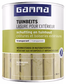 GAMMA tuinbeits Schutting & Tuinhout transparant kleurloos 750 ml