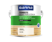 GAMMA tuinbeits tuinhuis & schuur dekkend RAL 9001 crème wit 2,5 liter